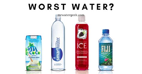 what is the worst bottled water